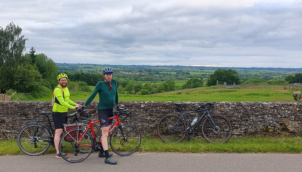 BuzzCycles Group Ride Great Brickhill View Over Aylesbury Vale