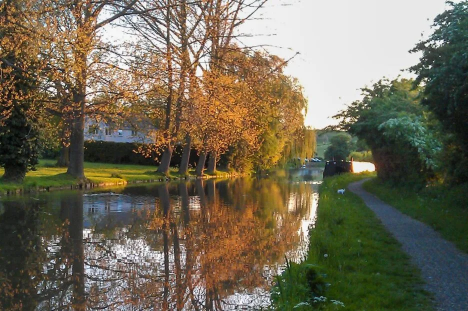 Grand Union Canal Old Linslade in autumn