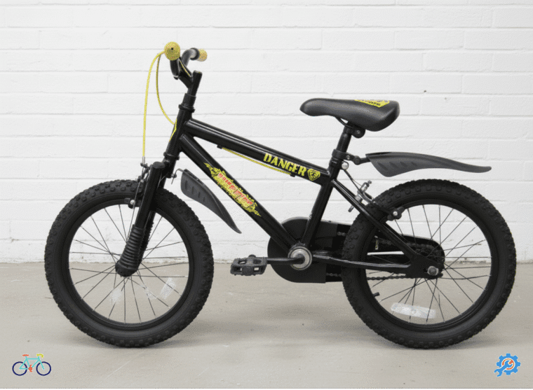 Danger Demolition 10" frame, 16" wheels Child £30